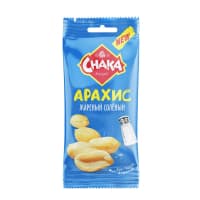 Арахис 50 г CHAKA обжаренный соленый м/уп
