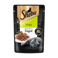 Корм 75 гр Sheba Утка в соусе м/уп