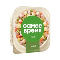 Салат 150 г Самое время Оливье пл/ван